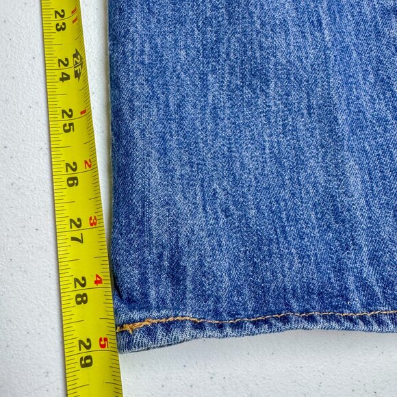 Levis 501 Jeans Mens 30 Blue Button Fly Denim Western Cowboy Outdoor 30x29 - Picture 15 of 15